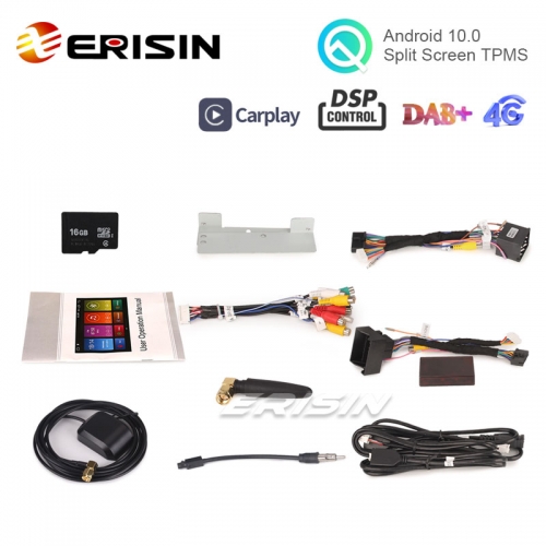 Erisin Android 12 Autoradio pour BMW Série 5 E39 E53 X5 M5 GPS Sat Nav  CarPlay Bluetooth A2DP WiFi 4G Dab+ RDS Mirror Link TPMS Amplificateur DSP  32GB : : High-Tech