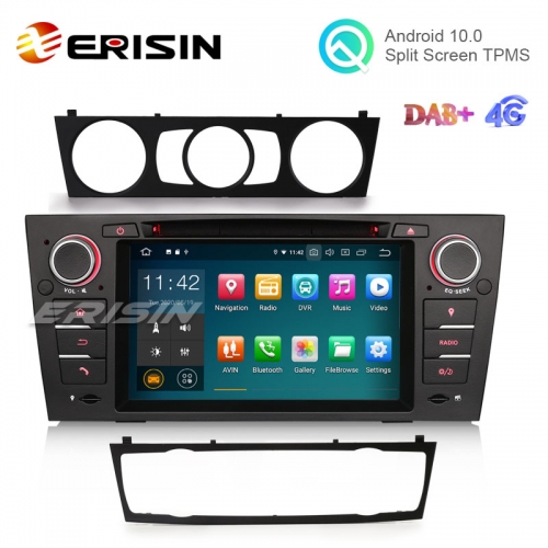 Erisin ES5167B 7" Android 10.0 Autoradio for BMW 3 Series E90 E91 E92 E93 M3 GPS DAB+ Wifi Bluetooth CD CarPlay+