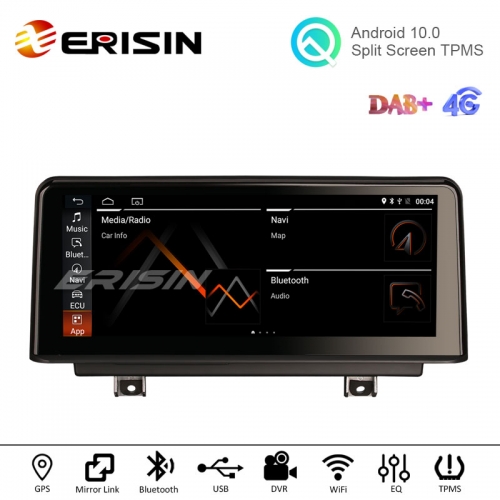 Erisin ES2630B 10.25" Android 10.0 Car Stereo for BMW NBT F30 F31 F34 F36 M3 F80 GPS DAB+ Carplay+ TPSM  32G