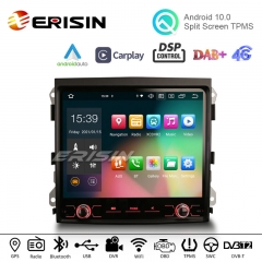 Erisin ES8142C 8.4" Octa-Core Android 10.0 Auto Radio CarPlay GPS TPMS DVR DTV DAB-IN Car Stereo for PORSCHE CAYENNE 2010-2017