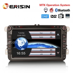 Erisin ES7285V 8" MTK Car Stereo DAB+ OPS Canbus SWC DVB-T GPS Navi For VW Golf 5/6 Bora Passat Polo Tiguan Caddy Jetta Skoda Seat Leon