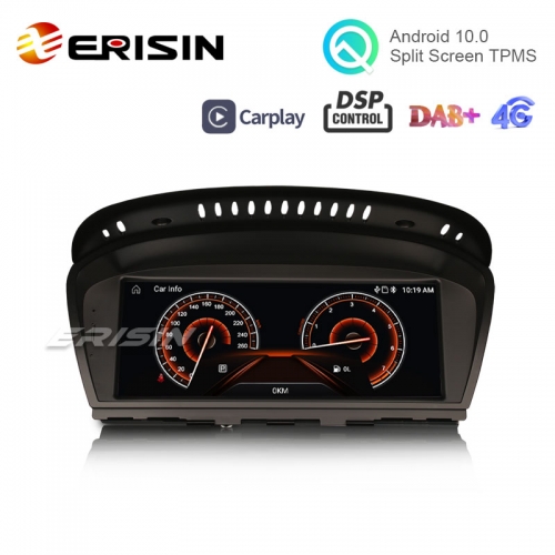 Erisin ES3160I 8.8" Android 10 IPS Autoradio Carplay DAB+ Navi WiFi TPMS 4G BT For BMW 3er E90 E91 E92 E93 5er E60 E61 E63 E64 CIC