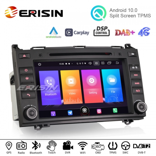 9 inch Android 13.0 GPS Navigation Radio for VW Volkswagen Crafter Mercedes  Benz Viano / Vito /B Class W245 /Sprinter /A Class W169 with Bluetooth WiFi  Touchscreen support Carplay DVR