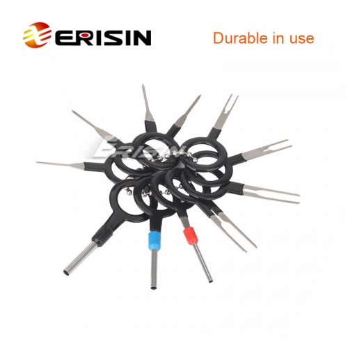 Erisin ES028 1 pcs Auto/CarTerminal Removal Tool Electrical Wiring Crimp Connector Pin Extractor Puller Repair Tool