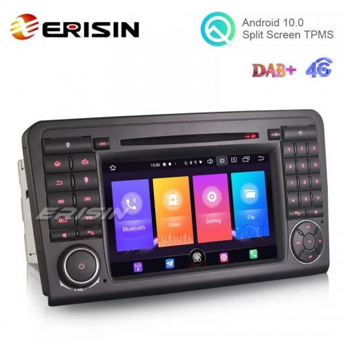 ES2783L 7" Android 10.0 Car Radio DVD Player For Mercedes Benz GL-Class X164 ML-Class W164 Built-in Carplay Android Auto DSP WiFi