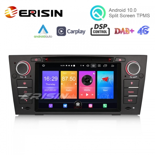 Erisin ES2767B 7“ Built-in Android Auto Carplay Car DVD Player DSP 4G GPS Navigation for BMW M3 E90 E91 E92 E93