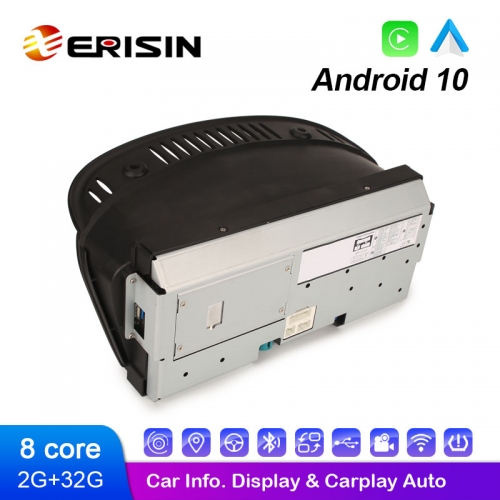8,8” IPS 8-Cœur 64Go Android 12 Autoradio Navi pour BMW 3er E90 E91 E92 E93  5er E60 E61 6er E63 E64 CIC CarPlay&Android Auto WiFi Bluetooth5.0 ES3860I