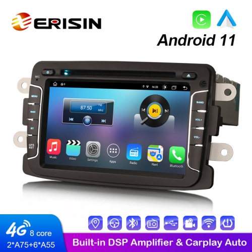 Erisin ES8629D Android 11.0 Car DVD Player For Renault/Dacia