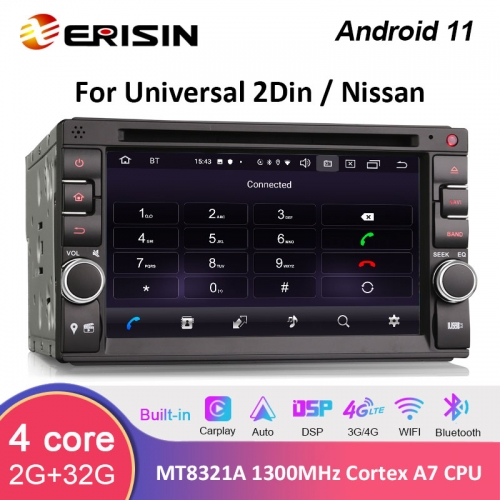 Autoradio 2 DIN S-072C 2GB/32GB 7 USB Carplay Android