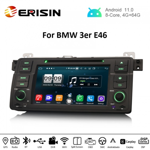 Autoradio GPS BMW E46 ROVER 75 GPS 316 318 320 325 330 Android 10