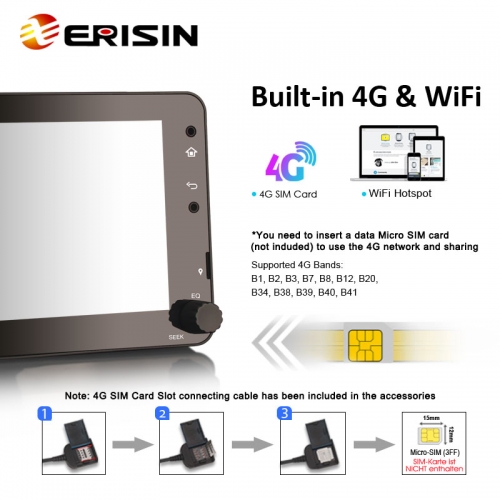 Erisin 8-Core Android 13 Autoradio GPS DVD Stéréo pour Alfa Romeo 159
