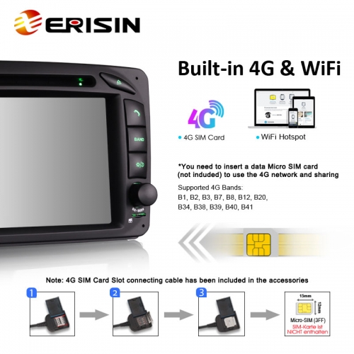 In dash Radio 1998-2002 Mercedes-Benz A-W168 Android 13.0 GPS Navigation  Bluetooth WIFI 1080P USB Audio system Support Backup Camera DVR OBD2 TPMS