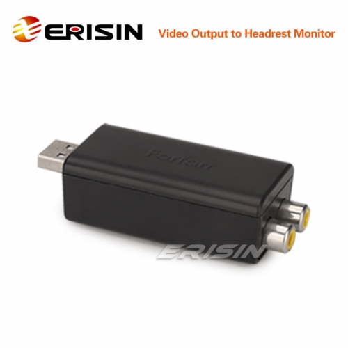 ES103 USB-RCA-Converter Video Output to Headrest Monitor Adapter Cable For ES89XX Series ZZH ES86XX/ES41XX Series