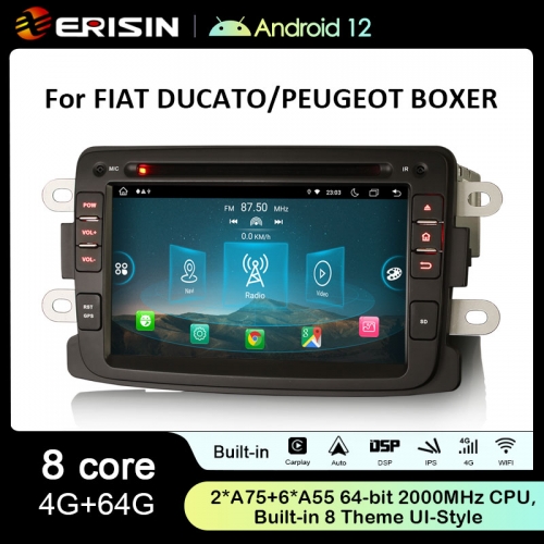 ES8973D IPS Android 12.0 Car Stereo GPS Radio DVD SWC For Renault Dacia  Duster Logan Sandero Lodgy Dokker DSP Autoradio Wireless CarPlay 4G LTE OBD  BT