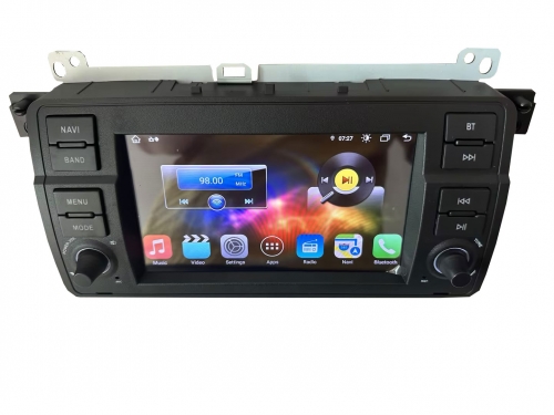 Erisin ES8864B 64G Android 12.0 Car Stereo GPS For BMW E46 M3 Rover 75 MG ZT  Wireless CarPlay Auto Radio DVD DSP 4G LTE Slot