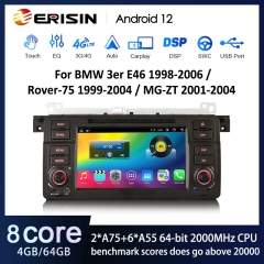 ANDROID autoradio navigatore per BMW E46 BMW M3 Rover 75 MG ZT CarPlay  Android Auto GPS USB WI-FI Bluetooth 4G LTE