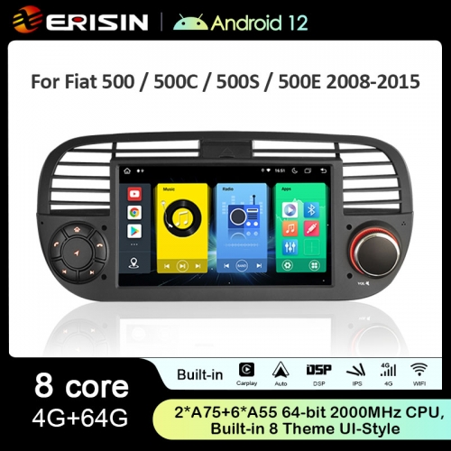 Apple CarPlay & Android Auto Radio Install on FIAT 500 (2008-2015) 