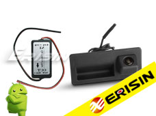 ES660K HD VW/AUDI Car Trunk Handle Rear View Reverse Parking Camera + Car camera Filter