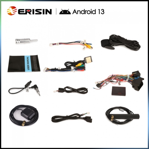 Erisin ES8139B 7 Android 10.0 Auto Multimedia System CarPlay & Auto GPS  TPMS DVR DAB+ DSP for BMW E39 E53