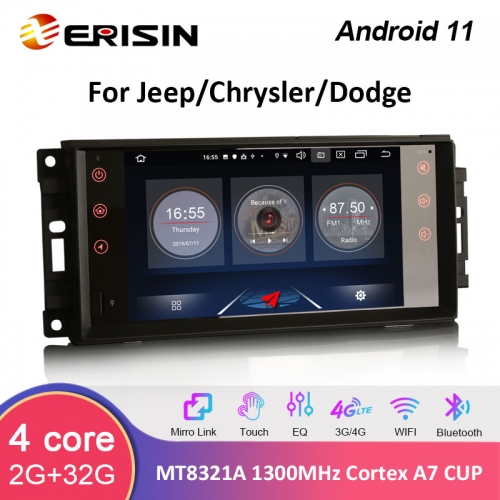 Zcargel Car Stereo For Jeep Grand Cherokee 2014-2017 Radio With Wireless Apple Carplay Android Auto Mirror Link, 9 Inch Touch Screen Bluetooth Car Audio Receiver GPS WiFi Backup MIC (2G 32G