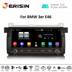 Erisin ES8788B 8.8" BMW E46 M3 Rover 75 Android 12.0 Car Stereo CarPlay & Auto Radio GPS 4G DAB+ DSP Canbus