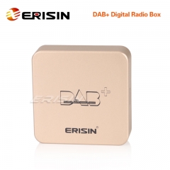 Erisin ES364 DAB+ Box antena de radio digital amplificada para Android 6.0 to Android 11 Autoradios