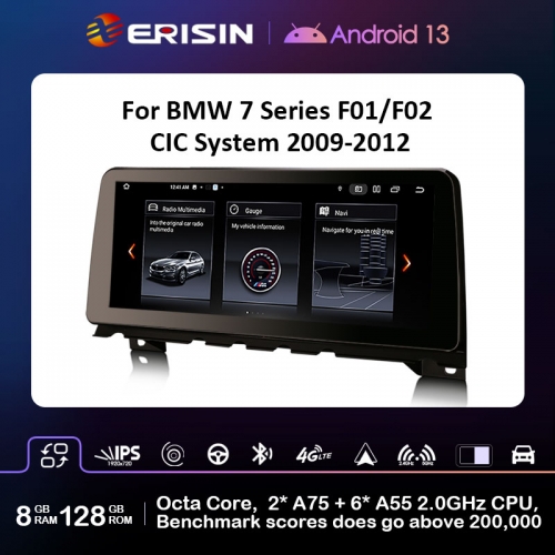 Erisin ES4601i 8G Android 13.0 IPS Screen For BMW F01 F02