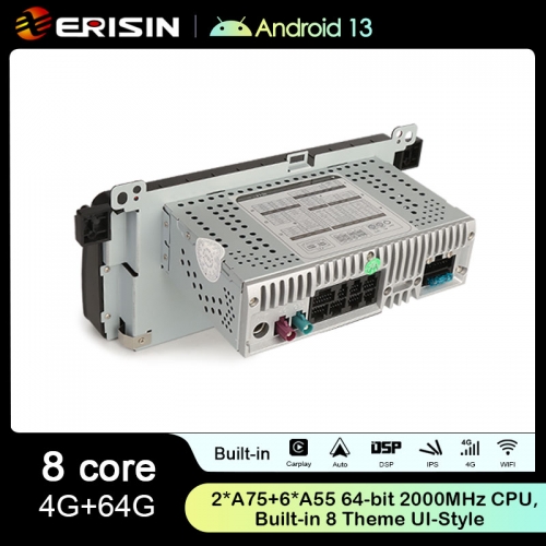 Autoradio Android 12 Per BMW Serie 3 E46 M3 Rover75: 8.8 Pollici, 4GB RAM, 64GB ROM, GPS, CarPlay, Android Auto, DSP