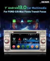Erisin ES6766FS Android 13.0 Car Stereo For FORD C-Max S-MaxTransit Connect DVD GPS Navi CarPlay Auto Radio DSP 4G IPS Bluetooth 5.0
