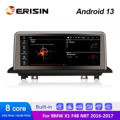 Erisin ES3248N 10.25" HD IPS Android 13.0 Car Stereo GPS Radio For BMW X1 F48 NBT Multimedia WiFi 4G LET CarPlay Android Auto