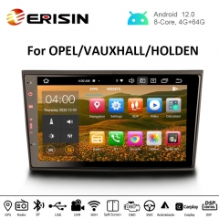Erisin ES8106P 8" 8-Core Android 12 Car Stereo CarPlay BT WiFi DSP DAB+ Navi For Opel Vauxhall Corsa Combo Zafira Vectra Meriva Vivaro