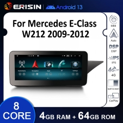 ES38E40R Right-Hand Driving Android 13.0 CarPlay For Mercedes-Benz E-Class W212 / S212 COMAND GPS Car Multimedia Player Navigation Auto Radio Stereo