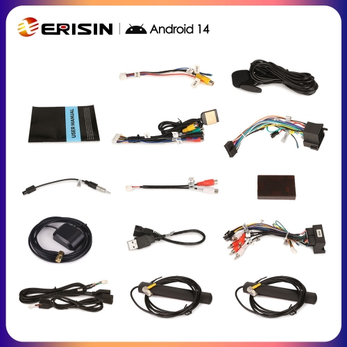 Erisin ES5708PN Android 14 Car Stereo GPS Navigation For