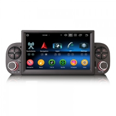 Erisin ES6758PN 8-Core Android 14 Car Multimedia CarPlay Auto GPS For Fiat Panda (MK3 Type 319) 2013-2020 Radio Stereo 4G DSP IPS Screen