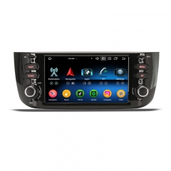 Erisin ES6761PN Android 14 Car Multimedia CarPlay Auto GPS For Fiat Grande Punto 2012-2016 Linea 2012-2016 Radio Stereo 4G WFi IPS