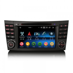 Erisin ES6781EN Octa-Core Android 14 Car DVD For Mercedes-Benz E-Class W211 CLS Class W219 GPS System CarPlay Auto 4G WiFi IPS TPMS DVR DSP