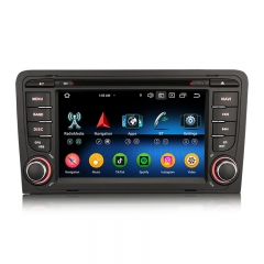 Erisin ES6773AN IPS Android 14 Autoradio GPS Wireless CarPlay Auto Car DVD For AUDI A3 S3 RS3 RNSE-PU Stereo BT5.0 SWC DTV DSP