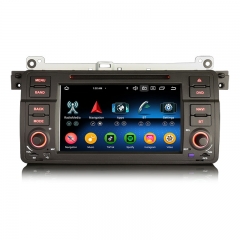 Erisin ES6746BN Android 14.0 Car DVD GPS Navi For BMW E46 M3 Stereo Wireless CarPlay Auto Radio DSP 4G LTE BT5.0 Multimedia