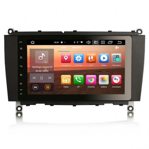 Erisin ES8684C DSP 128GB IPS 8-Core Android 14 Autoradio GPS Wifi Mercedes Benz CLK-Class W209 C209 A209 CarPlay Stereo