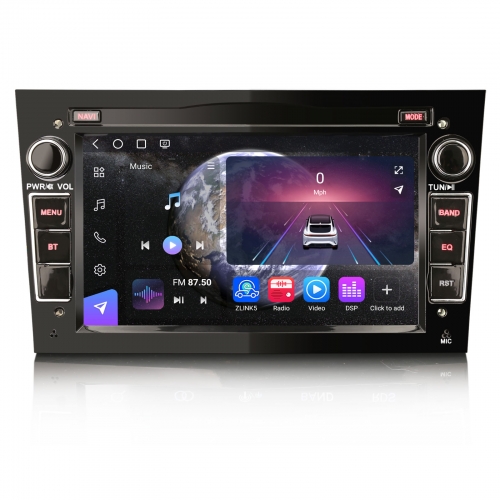 Erisin ES9060B Android 14 Car Stereo for Opel/Vauxhall/Holden - Compatible with Antara Combo Meriva Vectra Signum 7" IPS 8+128GB Wireless CarPlay Auto