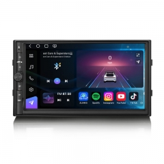 Erisin 8-core 4 GB 64 GB 7 inch Android 14 autoradio Bluetooth GPS navigatie voor BMW 3-serie E46 318 320 M3 Rover 75 MG ZT ondersteunt draadloze