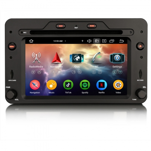 Erisin ES6520R Android 16 Car Stereo GPS For Alfa Romeo Spider 159 Brera DSP Wireless CarPlay AUTO Radio BT5.0 IPS WIFI