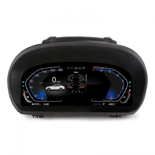 Erisin ES4887T 10" HD Linux LCD Digital Instrument Cluster for BMW 1 Series E81 E82 E87 E88 2004-2011 with CCC/CiC, T507 Chip, 1920x720, 7 Styles UI