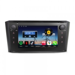 Erisin Qualcomm ES6607A For Toyota Avensis T25 Android 14 Car Stereo 4G LTE WIFI GPS Navi Wireless CarPlay & Android Auto DSP 4GB + 64GB SWC Canbus