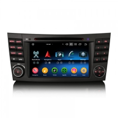 Erisin ES6581E Android 16 Car Radio Bluetooth GPS Navigation For Mercedes Benz E-Class W211 CLS Class W219 Auto DVD Player WiFi DSP IPS Canbus