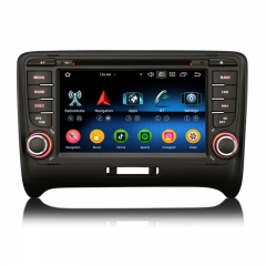 Erisin ES6577A Android 16 Autoradio Bluetooth GPS Navi For AUDI TT MK2 (2006-2014) Car Stereo DVD WiFi DSP IPS Canbus CarPlay Android AUTO
