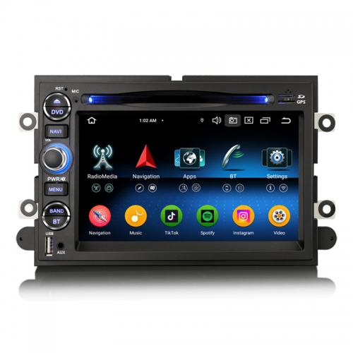 Erisin ES6552F Android 16 Car Stereo GPS DVD CarPlay For FORD F150 F250 F350 E250 E350 Explorer Expedition Edge Focus Escape AUTO Radio DSP IPS WiFi