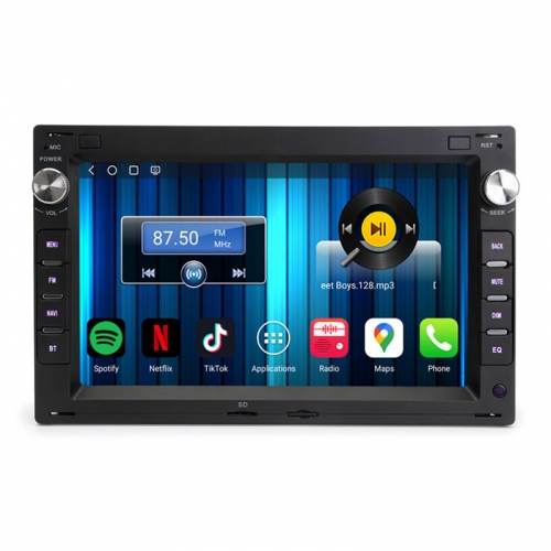 Erisin ES6609VB Android 14 Car Stereo Snapdragon 460 GPS for VW Golf Passat Jetta Skoda Seat Wireless CarPlay Android Auto Radio DSP DAB+ Canbus