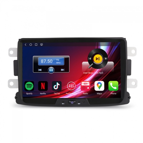 Erisin ES6629D Android 14 Qualcomm Car Stereo GPS for Renault Dacia Duster Logan Sandero Dokker Lodgy CarPlay AUTO Radio DSP DAB+ Canbus
