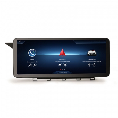 Erisin ES47GK40L 12.3" 8GB+128GB Android 14.0 Car Multimedia for Mercedes-Benz GLK-Class X204 NTG 4.0 Screen Upgrade GPS WiFi 4G BT5.1 CarPlay Auto